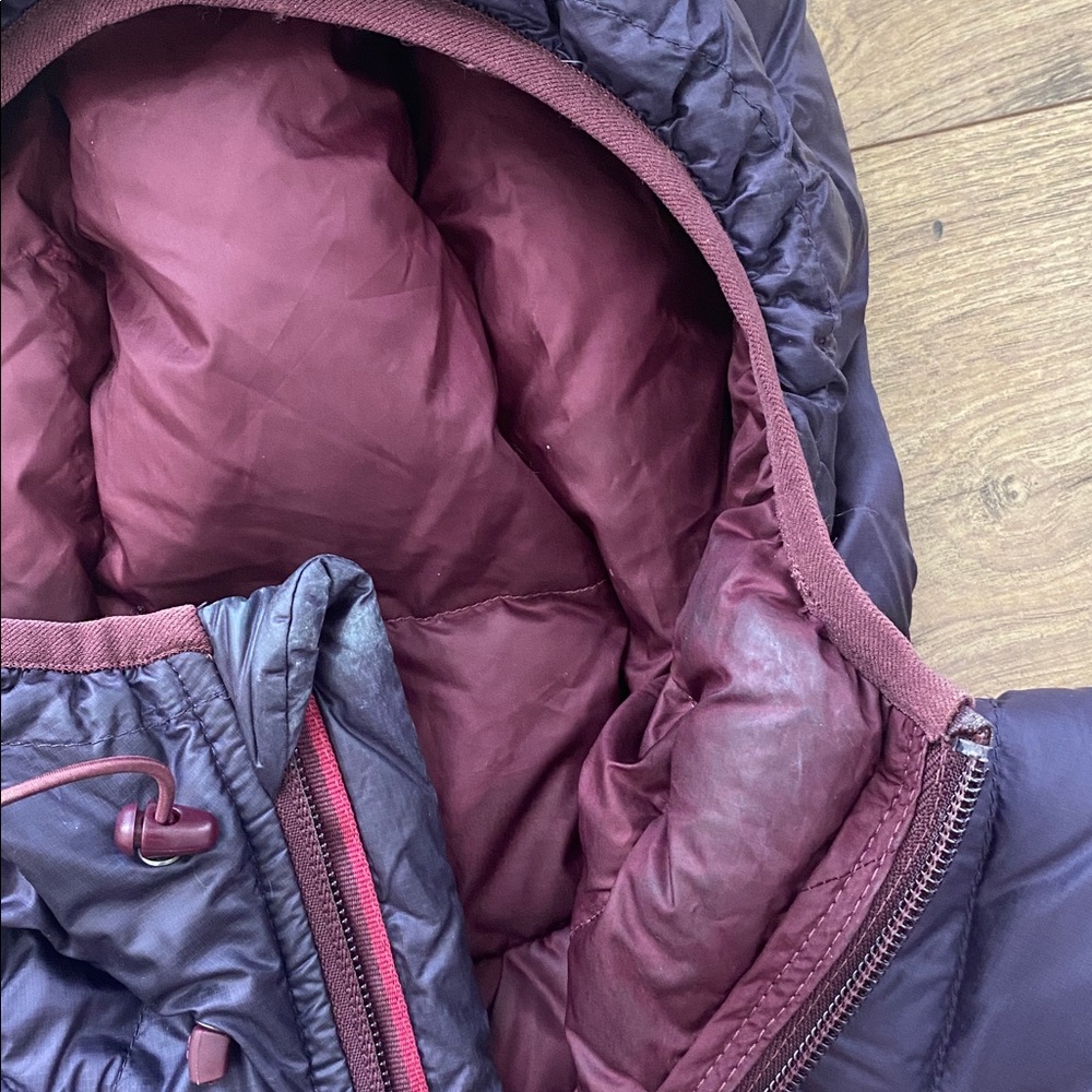 Women's Dark Purple Haglöfs Down Puffer Jacket - Picture 7 of 7